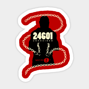 24601 Unchained Sticker